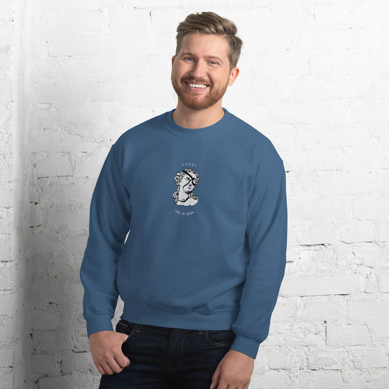 Sweatshirt van katoen en polyester voor koude dagen