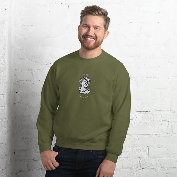 Sweatshirt van katoen en polyester voor koude dagen