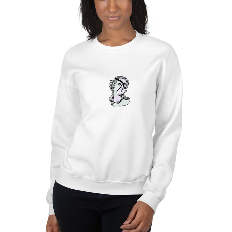 Sweatshirt van katoen en polyester voor koude dagen