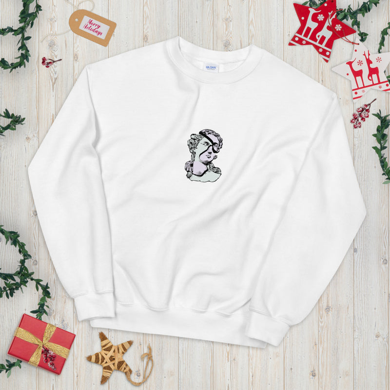 Sweatshirt van katoen en polyester voor koude dagen