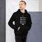 Warme unisex hoodie van katoen en polyester