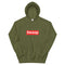 Hoodie van katoen en polyester